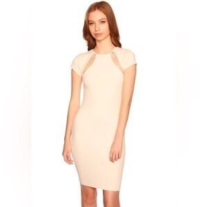 New! Susana Monaco Cut-Out Shortsleeve Dress, Size XS